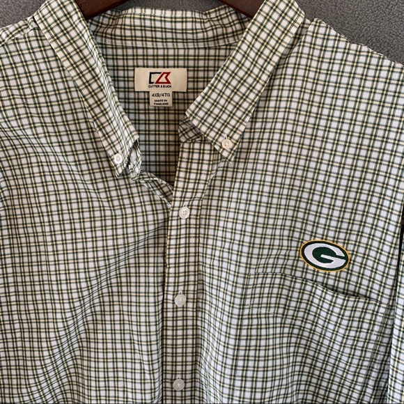 Cutter & Buck Other - Cutter and Buck long sleeve Green Bay Packers, 4XB